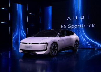 L'AUDI E5 Sportback électrique de taille moyenne combine l'ADN d'Audi avec des caractéristiques chinoises