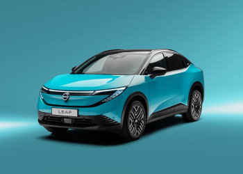 La Nissan Leaf électrique affiche un style fluide de crossover aérodynamique affûté