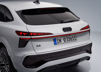 La seconde génération de l'Audi Q3 Sportback revendique l'esthétique d'un coupé