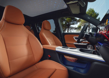 La Mercedes-Benz GLB électrique peut accueillir jusqu'à sept personnes