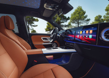 La Mercedes-Benz GLB électrique peut accueillir jusqu'à sept personnes