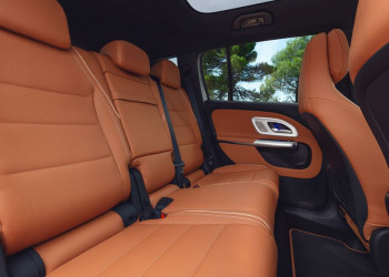 La Mercedes-Benz GLB électrique peut accueillir jusqu'à sept personnes