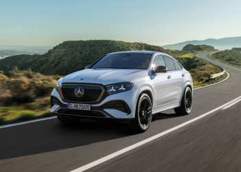 Le Mercedes-Benz GLE Coupé affiche une ligne dynamique avec des vitres latérales allongées