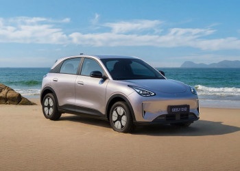 La citadine électrique Geely E2 affiche une autonomie WLTP pouvant atteindre 345 km