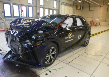 Le grand SUV Lexus RX obtient cinq étoiles aux crash-tests Euro NCAP 2022