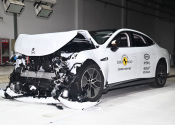 La berline électrique du segment D XPeng P7 obtient cinq étoiles aux crash-tests Euro NCAP 2023