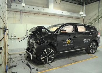 Le grand SUV électrique Byd Tang obtient cinq étoiles aux crash-tests Euro NCAP 2023