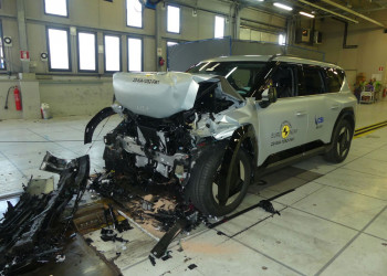 Le grand SUV électrique Kia EV9 obtient cinq étoiles aux crash-tests Euro NCAP 2023