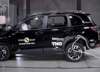 Le SUV de taille intermédiaire Subaru Forester obtient cinq étoiles aux crash-tests Euro NCAP 2024