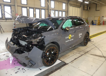 Le SUV électrique de taille moyenne Geely EX5 obtient cinq étoiles aux crash-tests Euro NCAP 2025