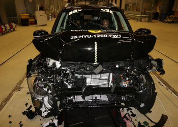 Le mini SUV urbain électrique Hyundai Inster obtient quatre étoiles sur cinq possibles aux crash-tests Euro NCAP 2025