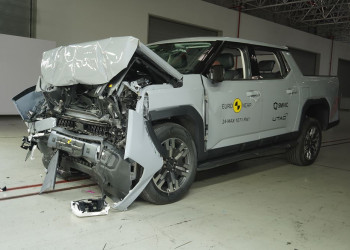 Le pick-up électrique MG P9 EV crédité de cinq étoiles aux crash-tests Euro NCAP 2025
