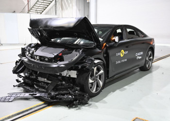 La berline électrique Exlantix ES obtient cinq étoiles aux crash-tests Euro NCAP 2025