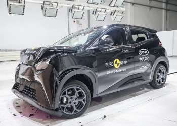 La petite citadine électrique Byd Dolphin Surf obtient cinq étoiles aux crash-tests Euro NCAP 2025