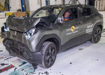 Le SUV compact électrique Suzuki e-Vitara obtient quatre étoiles sur cinq possibles aux crash-tests Euro NCAP 2025