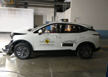Le SUV compact Nissan Qashqai obtient quatre étoiles sur cinq possibles aux crash-tests Euro NCAP 2025