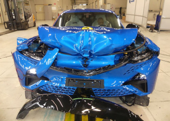 L’Alpine A290 électrique obtient quatre étoiles sur cinq possibles aux crash-tests Euro NCAP 2025