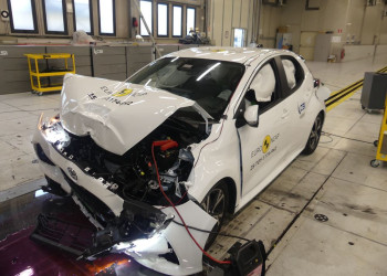 La Toyota Yaris obtient quatre étoiles sur cinq possibles aux crash-tests Euro NCAP 2025