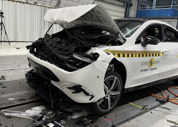 La Mercedes-Benz CLA électrique obtient cinq étoiles aux crash-tests Euro NCAP 2025