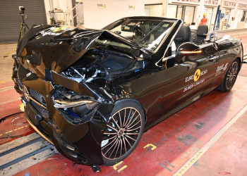 La Mercedes-Benz CLE Cabriolet créditée de cinq étoiles aux crash-tests Euro NCAP 2025