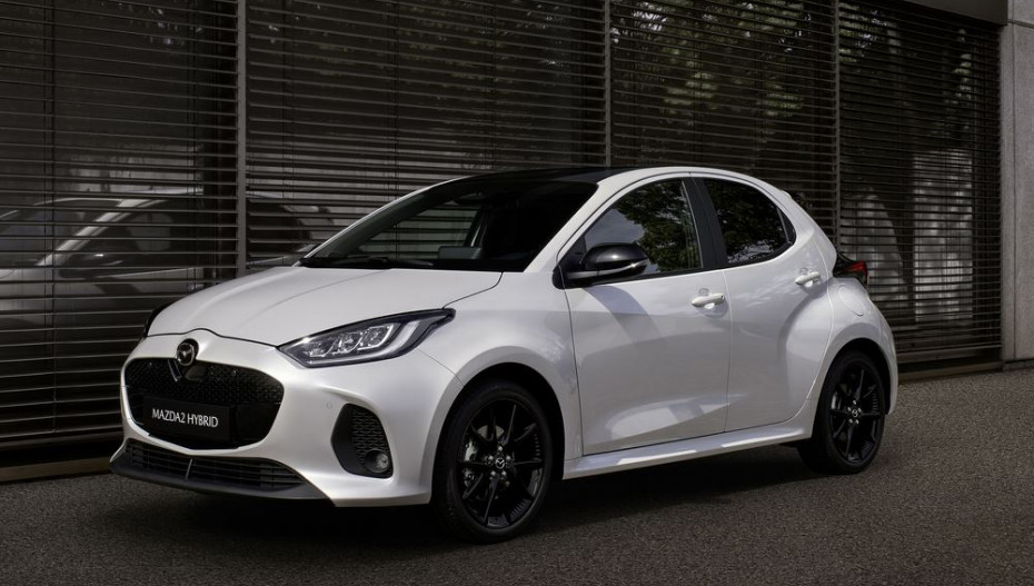 Location longue durée 49 mois et 40 000 km Mazda2 Hybrid Pure 1.5L 116 avec un 1er loyer majoré de 3 500 € puis 48 loyers de 218,29 € après entretien et garantie inclus