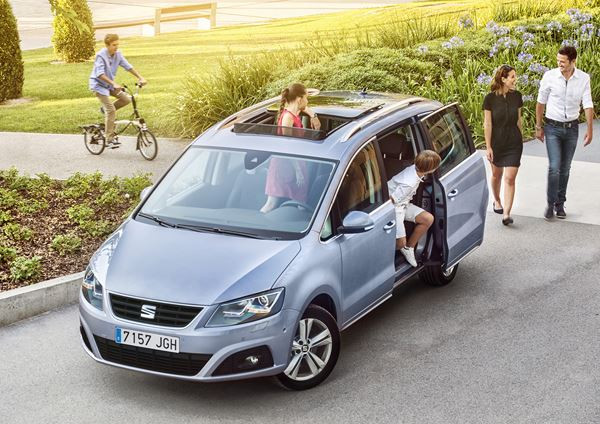 SEAT Alhambra 5 places - Prix - Un grand monospace familial à portes  coulissantes 