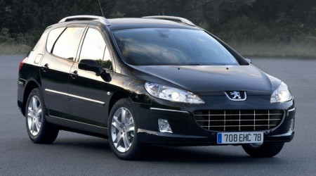 PEUGEOT 407 SW 2.0 HDi 140 Black Silver Fap